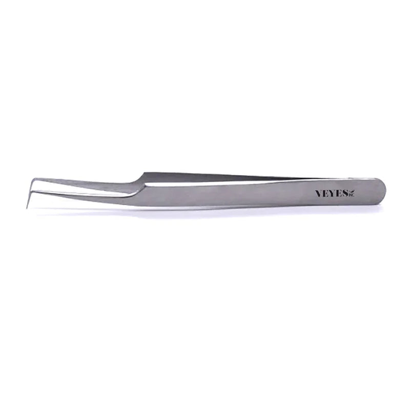 Eyelash Extensions Tweezers Veyelash Professional 90 Degree Tweezers for Volume Stainless Steel 3D Accurate Closure