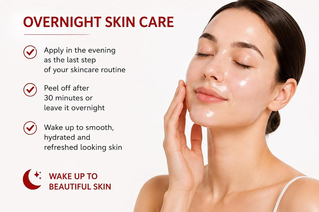 Collagen Wrapping Peel-Off Face Mask, Hydrating Facial Mask with Collagen & Hyaluronic Acid, Moisturizing Skin Care, Peel-Off Film for Smooth, Soft & Radiant Looking Skin, 70 Ml