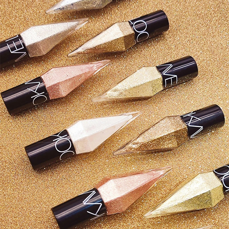 Liquid Eye Shadow Eye Highlight Diamond Sparkle Flash Eye Shadow Liquid Brightening Silkworm Eye Makeup Tool