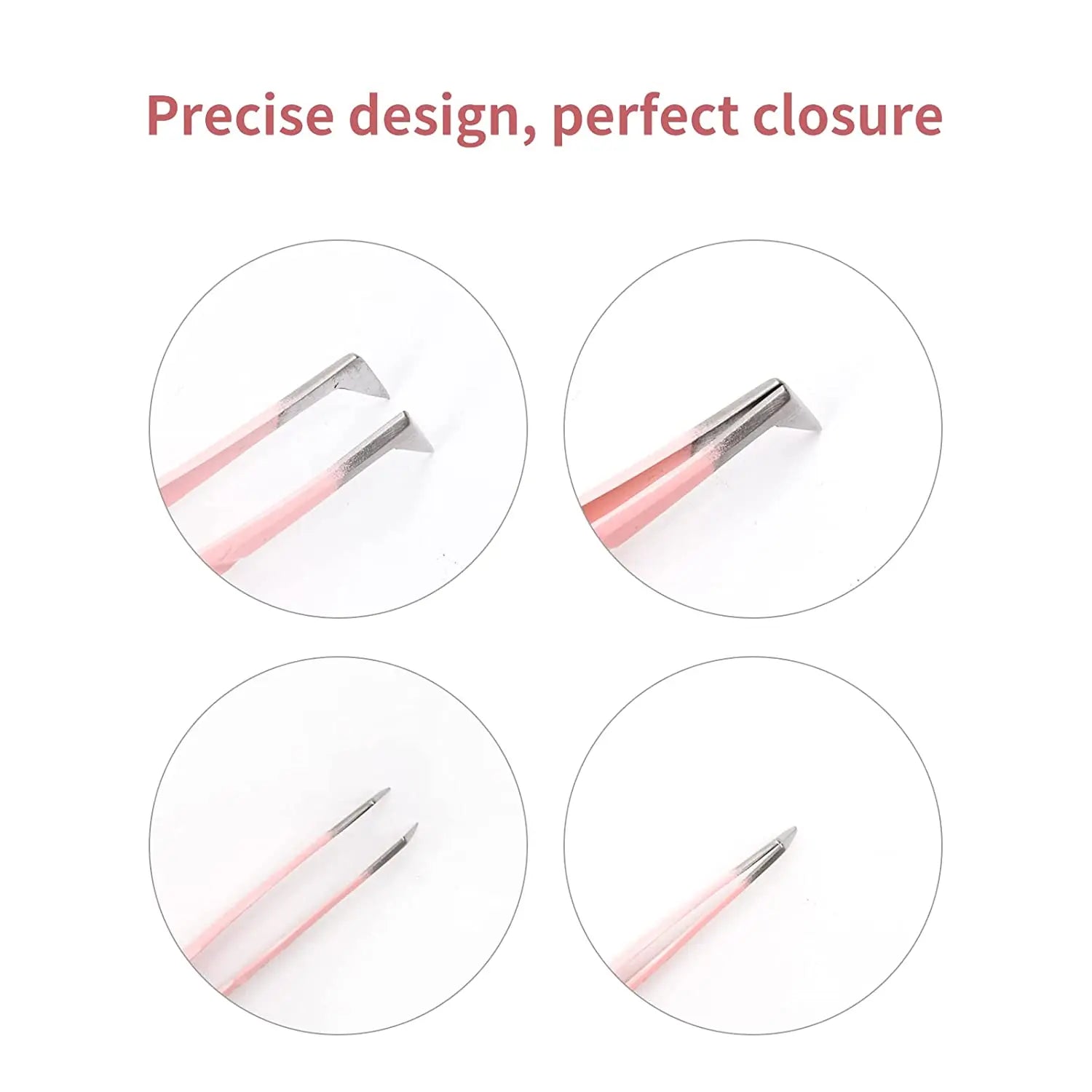 Eyelash Extensions Tweezers Veyelash Professional 90 Degree Tweezers for Volume Stainless Steel 3D Accurate Closure