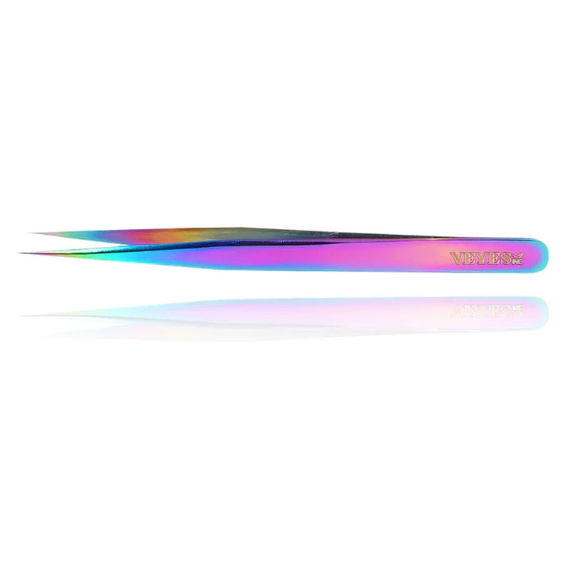 Eyelash Extensions Tweezers Veyelash Professional 90 Degree Tweezers for Volume Stainless Steel 3D Accurate Closure