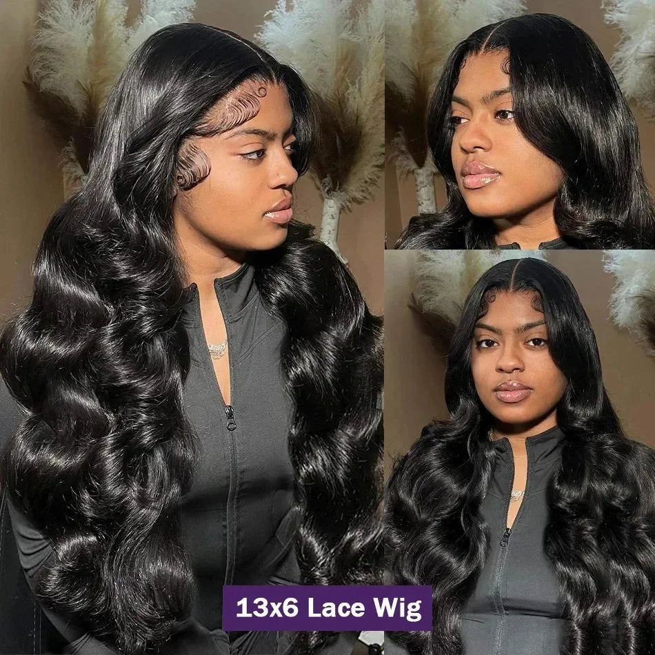 30 40 Inch Body Wave Human Hair Wigs 13X6 HD Lace Front Wig Human Hair 13X4 360 Lace Frontal Wigs 4X4 Lace Closure Wig for Women