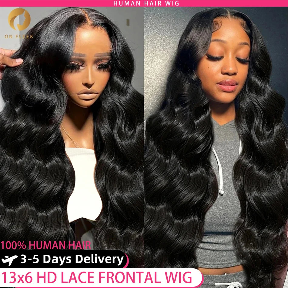 30 40 Inch Body Wave Human Hair Wigs 13X6 HD Lace Front Wig Human Hair 13X4 360 Lace Frontal Wigs 4X4 Lace Closure Wig for Women