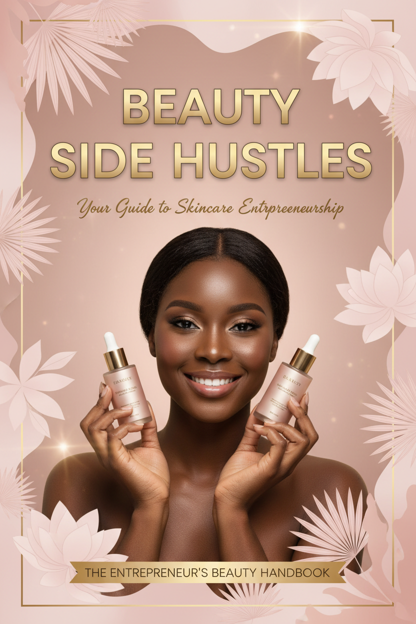 Beauty Side Hustles E-Book Cover