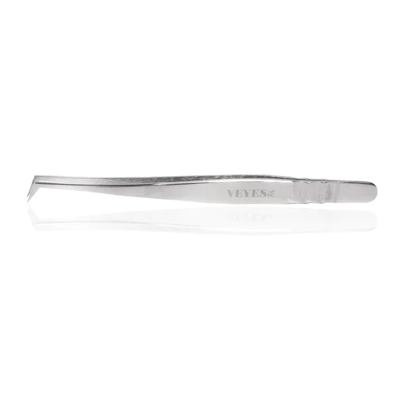 Eyelash Extensions Tweezers Veyelash Professional 90 Degree Tweezers for Volume Stainless Steel 3D Accurate Closure
