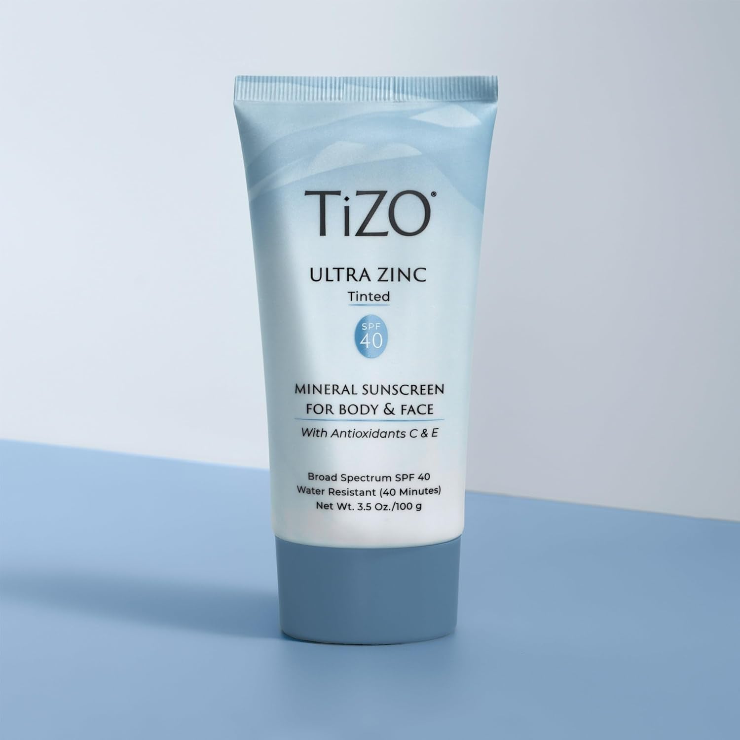 Ultra Zinc Body Face Sunscreen Tinted SPF 40, 3.5 Oz
