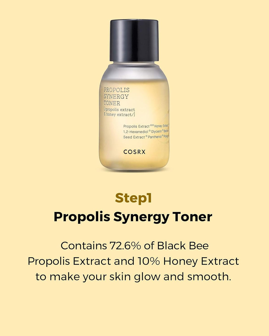 Revitalize Your Skin with the Honey Glow Kit: Propolis Toner, Serum & Cream - Travel-Friendly 3 Piece Set for Deep Hydration and Nourishment