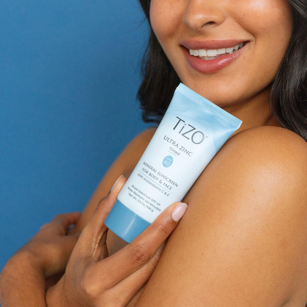 Ultra Zinc Body Face Sunscreen Tinted SPF 40, 3.5 Oz