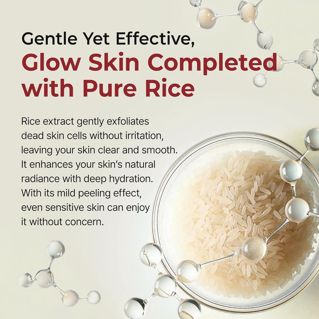 Peel Shot Care Set Black Rice Peeling White Rice Peel Shot Toner Korean Skin Care Cosmetics